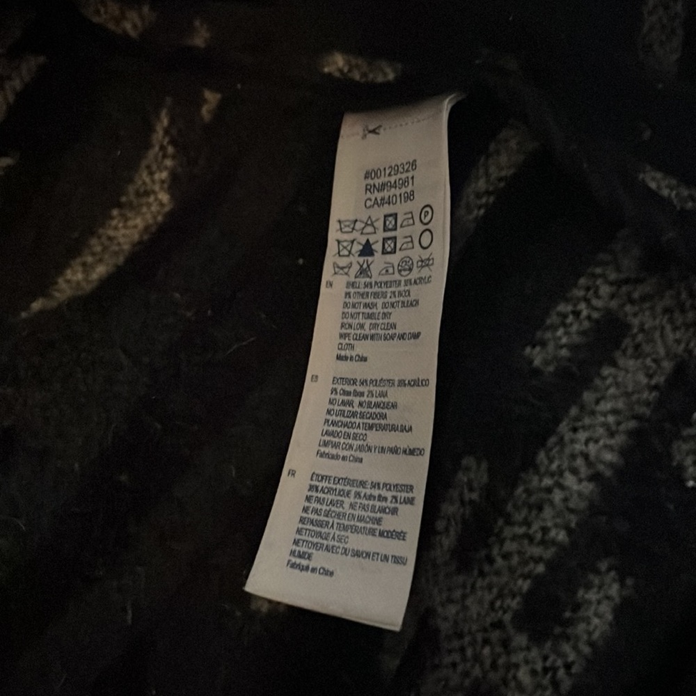 Aztec Boho Print Overcoat - Picture 6 of 8